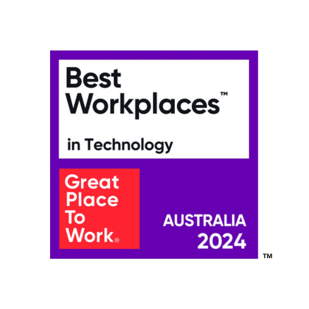 12 of 18 logos - Best Workplaces in tecnology Australia